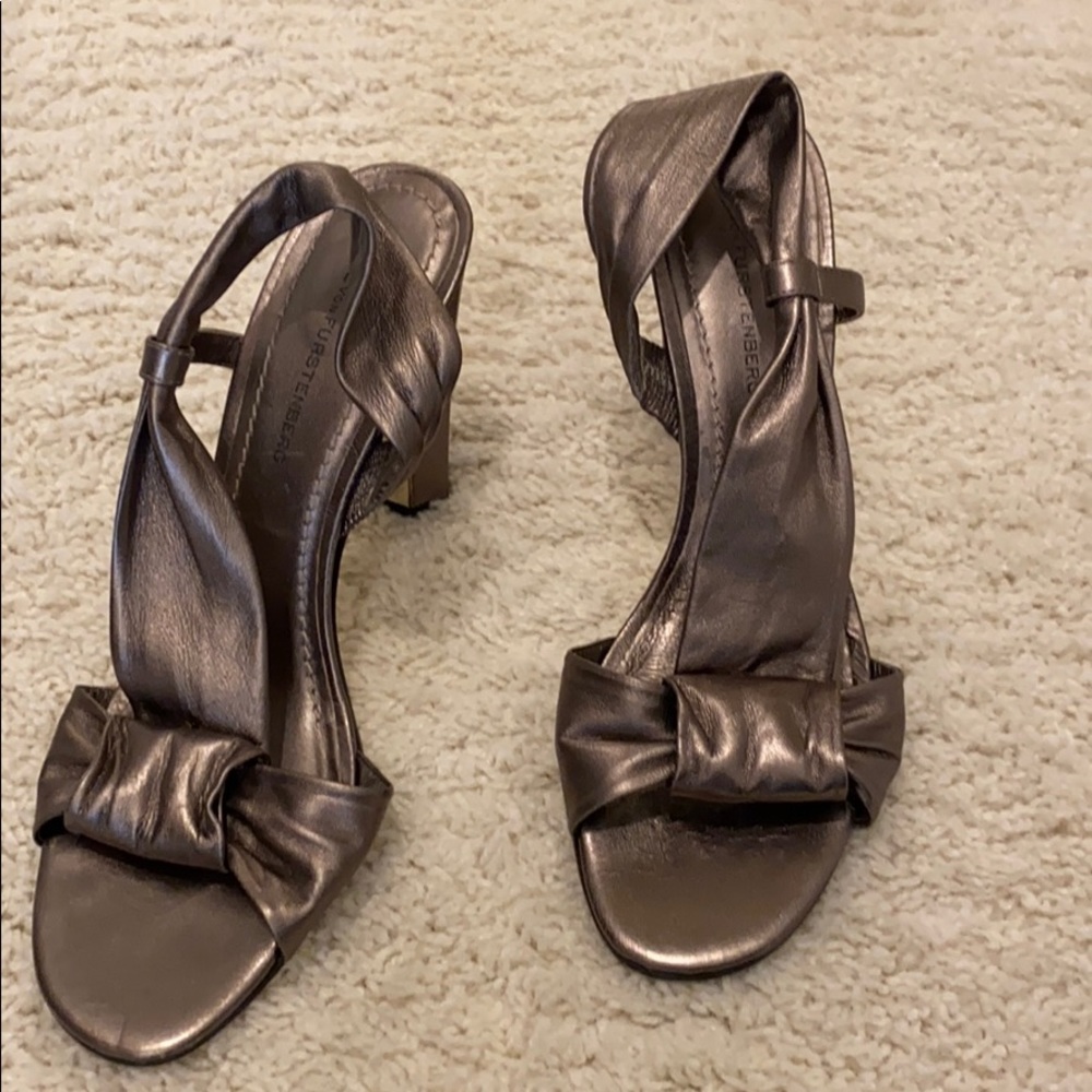 Metallic Sandals